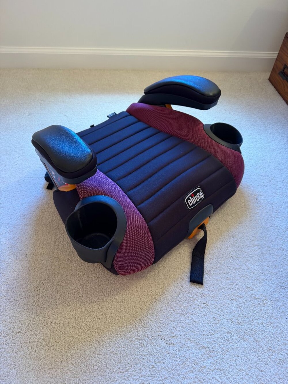 Chicco GoFit Plus Blackless Booster Car Seat, B